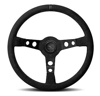 Amazon | MOMO モモ ステアリング M-40 モデル07 ブラック